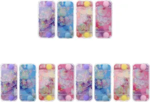 12 Pcs Ring Toy Travel Essentials for Kids Handheld Water Game Outside Travel Road Trip Essentials Kids Handheld Unicorn Games