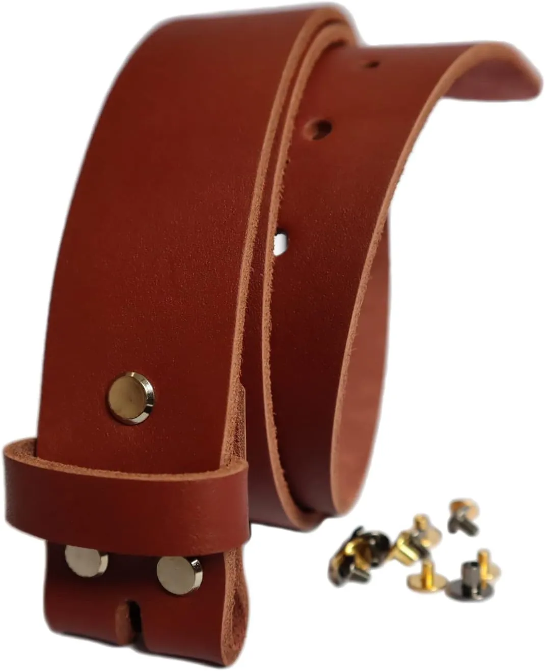 1.5 inch Men's Cowhide Geniune Leather Belt 38mm Classic without Buckle