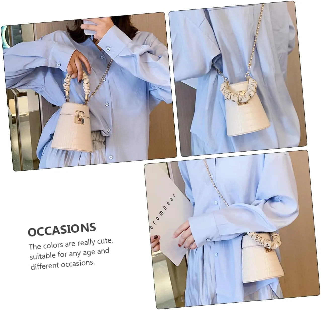 1pc Messenger Bag Bucket Bag Cross Body Bag Crossbody Tote Bags for Women Bag for Women Storage Bag