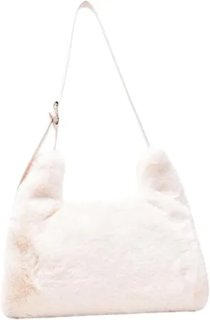 1pc Messenger Bag Women Crossbody Bag Girls Shoulder Bag Woman Plush Bag Plush Crossbody Bag Women