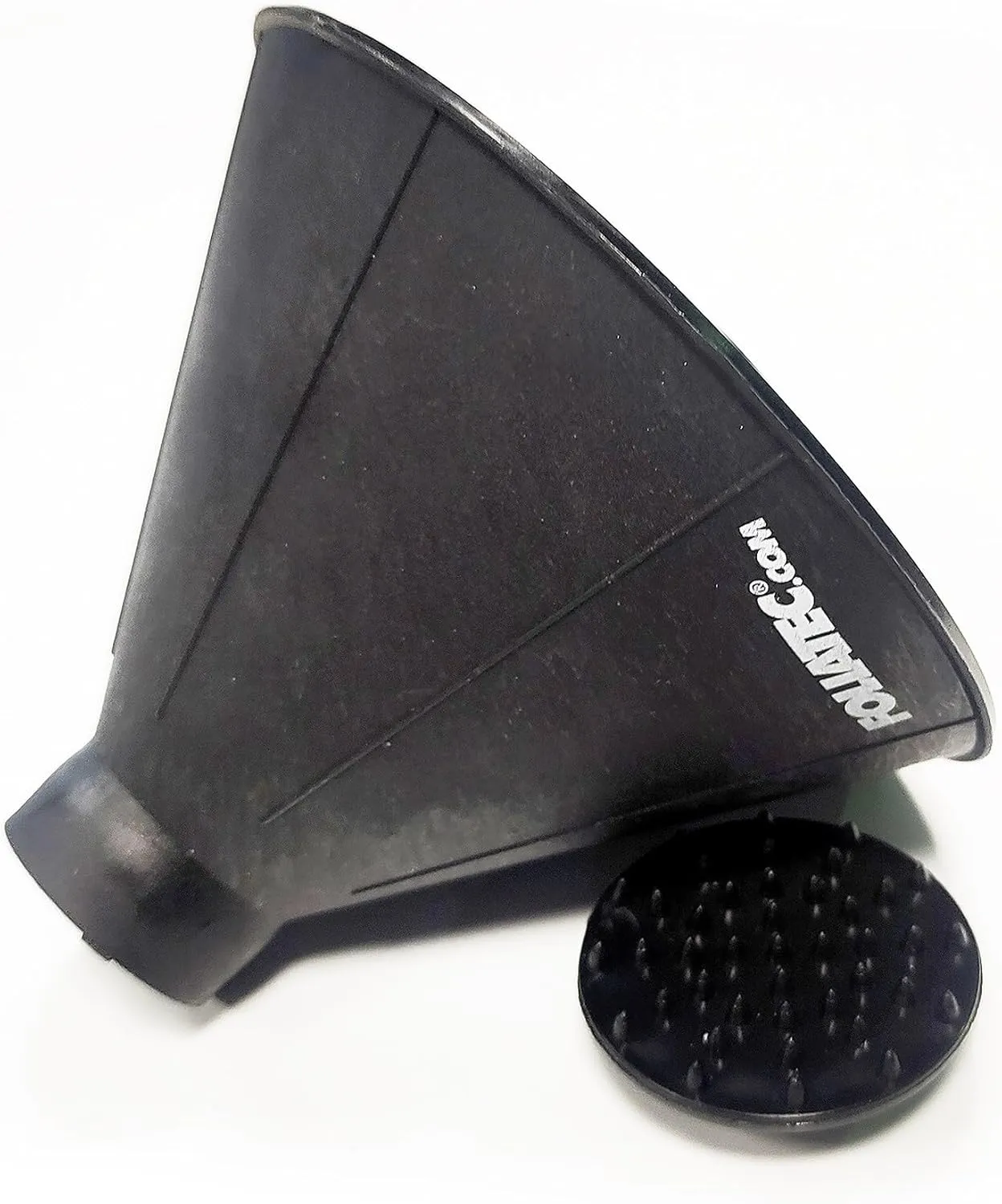 360° Ice Scraper Ice Scraper Car Windscreen Scratcher with Funnel Black