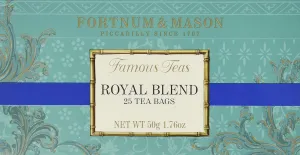 4 set Fortnum and Mason British Tea. Royal Blend 25 Count Tea Bags (1 Pack) USA