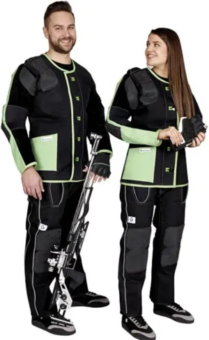415 Double Canvas Jacket Apple R/H Gents by Gehmann C56 Green/Black