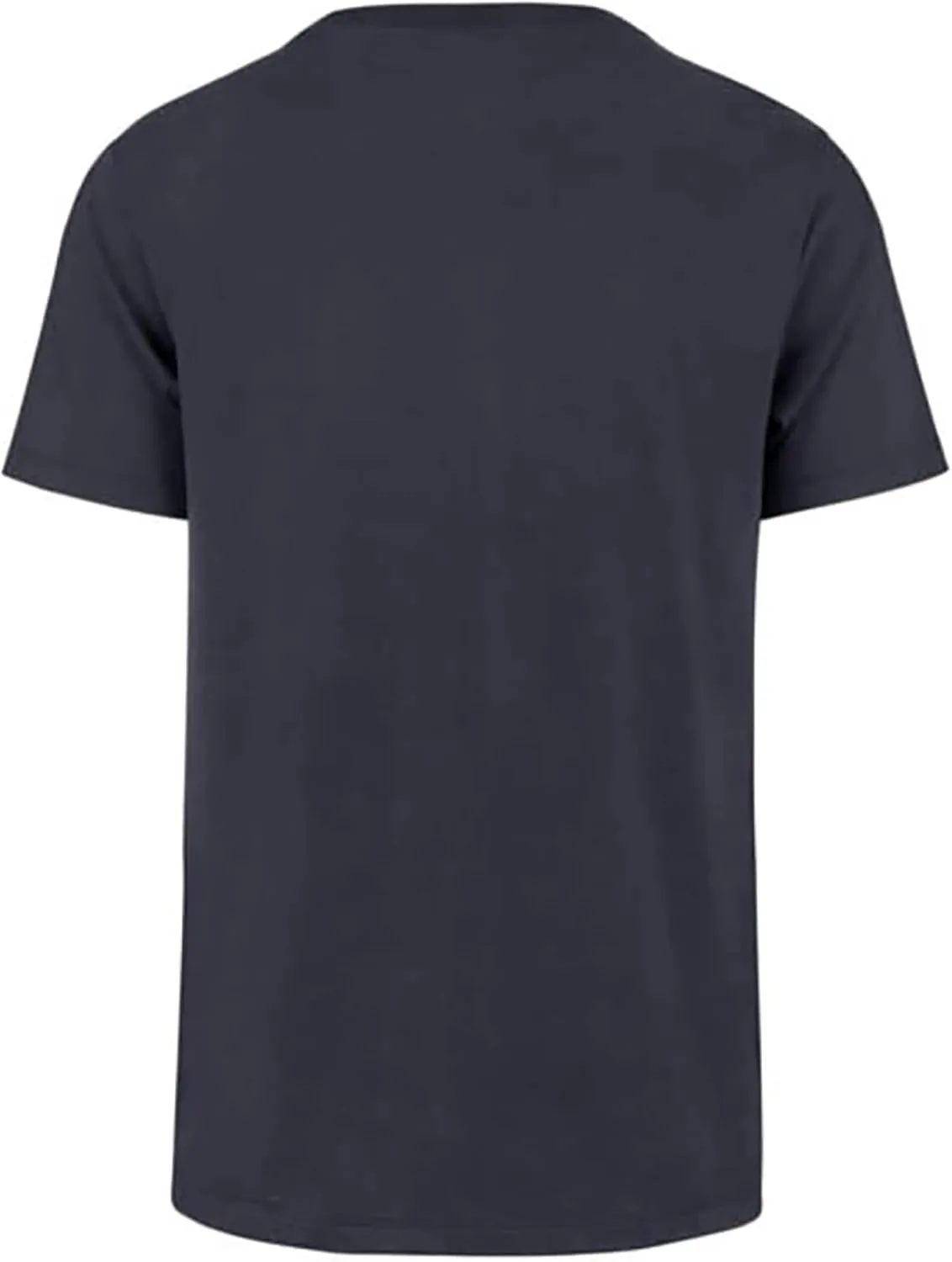 47 MLB Men's Team Color Distressed Imprint Primary Logo Wordmark Short Sleeve Baseball T-Shirt