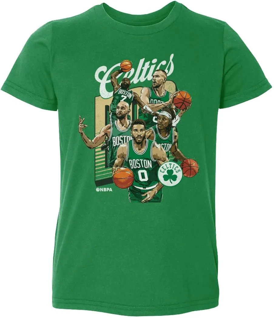 500 LEVEL Boston Celtics Starting 5 Toddler Shirt