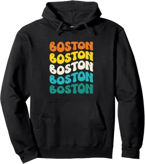 70s Boston Pullover Hoodie