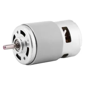 775 DC Motor 12V 775 High Power Electric Motor Brushless High Motors 5mm Shaft Micro Replacement Motor Cylindrical (13000-15000RPM)