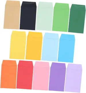 80pcs Replacement Money Envelopes Small Envelopes Cards Diy Loose-leaf Cash Storage