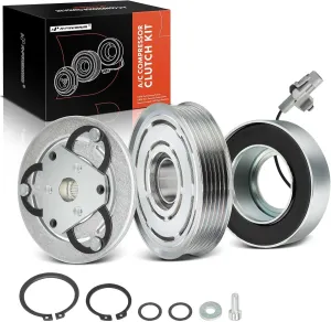 A-Premium Air Conditioner AC Compressor Clutch Kit Compatible with Mitsubishi Mirage 2014-2015 2017-2022, Mirage G4 2017-2022