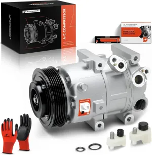 A-Premium Air Conditioner AC Compressor with Clutch Compatible with Kia Optima 2.0L 2.4L 2019-2020