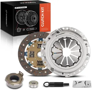 A-Premium Transmission Clutch Kit Set Compatible with Suzuki Samurai 1985-1995, Sidekick 1989, SJ413 1985, 1.3L, Replace# L04104