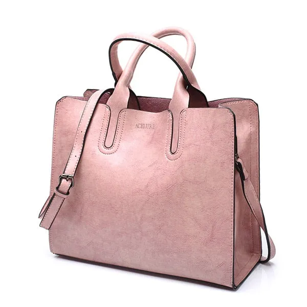 ACELURE Women Shoulder Bag Female Causal Totes for Daily Shopping All-Purpose High Quality Dames Handbag Leather Bags for Women