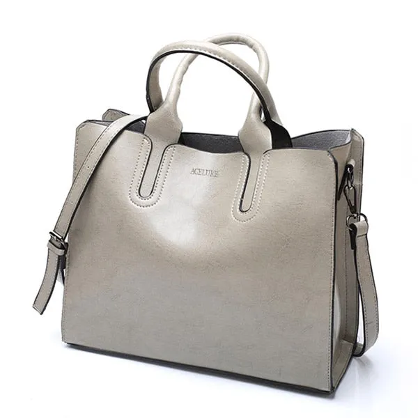 ACELURE Women Shoulder Bag Female Causal Totes for Daily Shopping All-Purpose High Quality Dames Handbag Leather Bags for Women