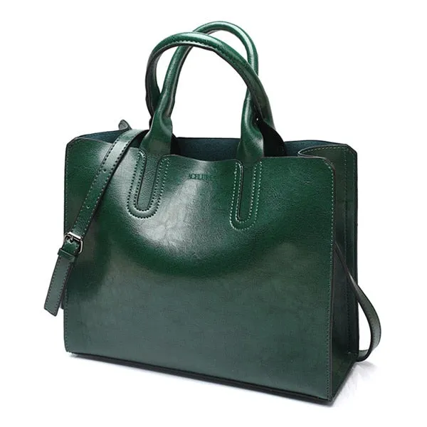 ACELURE Women Shoulder Bag Female Causal Totes for Daily Shopping All-Purpose High Quality Dames Handbag Leather Bags for Women