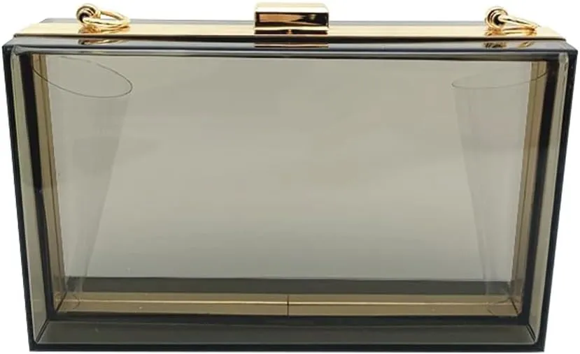 Acrylic Purses and Handbags for Women Clear Clutch Banquet Evening Crossbody Handbag Clutch Bags for Women Banquet