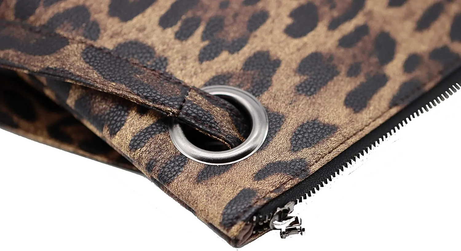 Amaze Womens Oversized Clutch Bag Large PU Leather Pouch Evening Handbags Envelope Purse with Wristlet Shoulder Lady