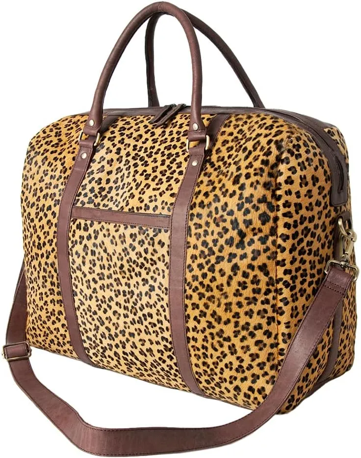 American Darling ADBGI160 Duffel Hair-On Genuine Leather Women Bag Western Handbag Purse