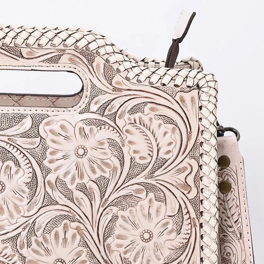 American Darling Clutch Hand Tooled Genuine Leather Women Bag Western Handbag Purse