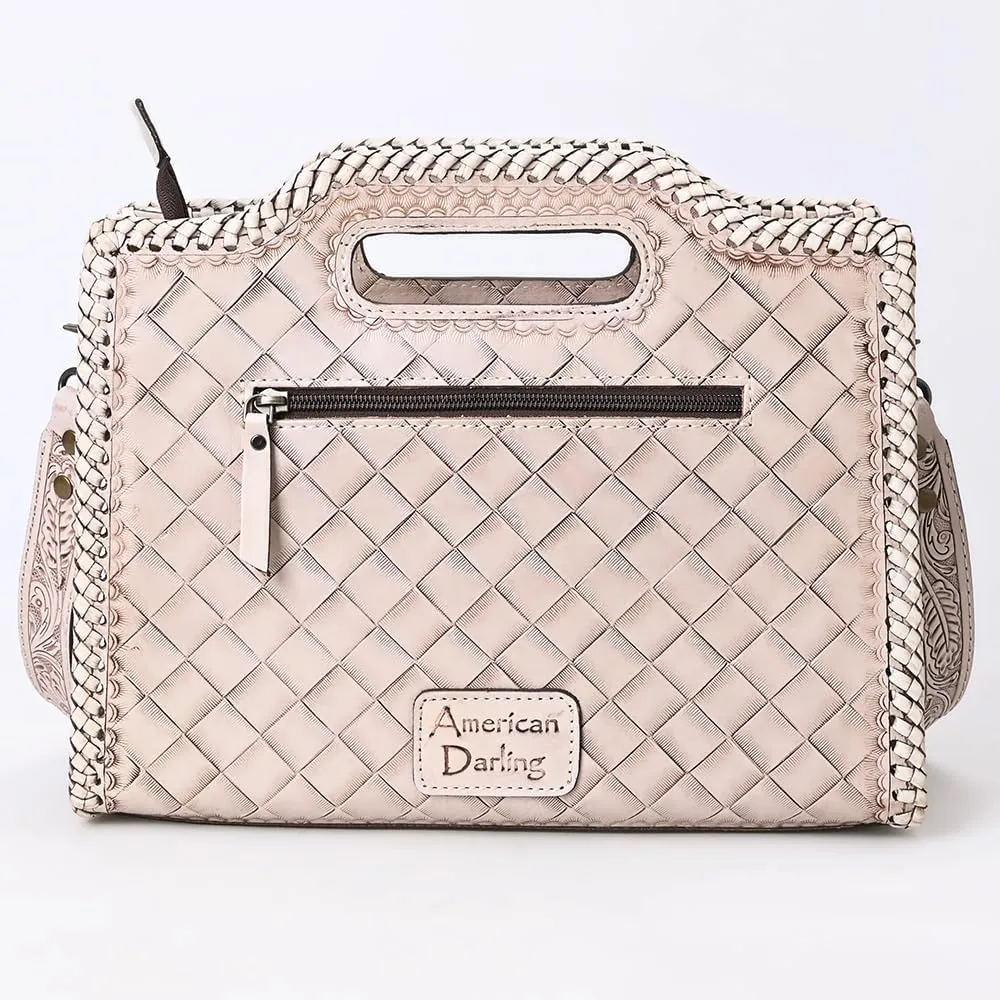 American Darling Clutch Hand Tooled Genuine Leather Women Bag Western Handbag Purse