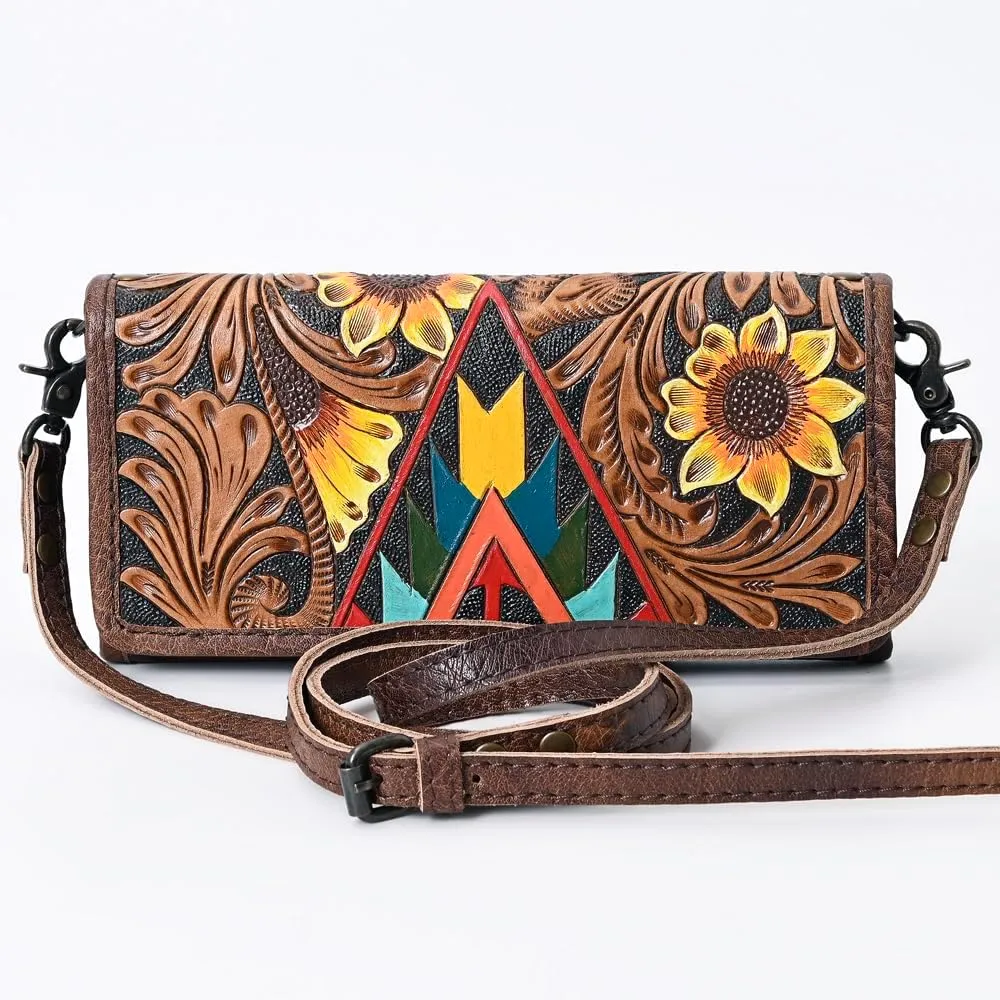 American Darling Hair On Genuine Leather Women Bag Western Handbag Purse
