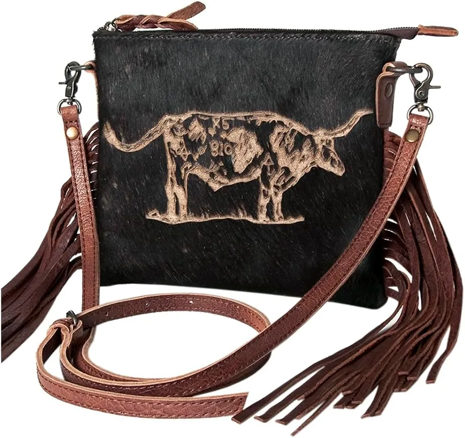 American Darling Small Crossbody Saddle Blanket Genuine Leather Women Bag Western Handbag Purse
