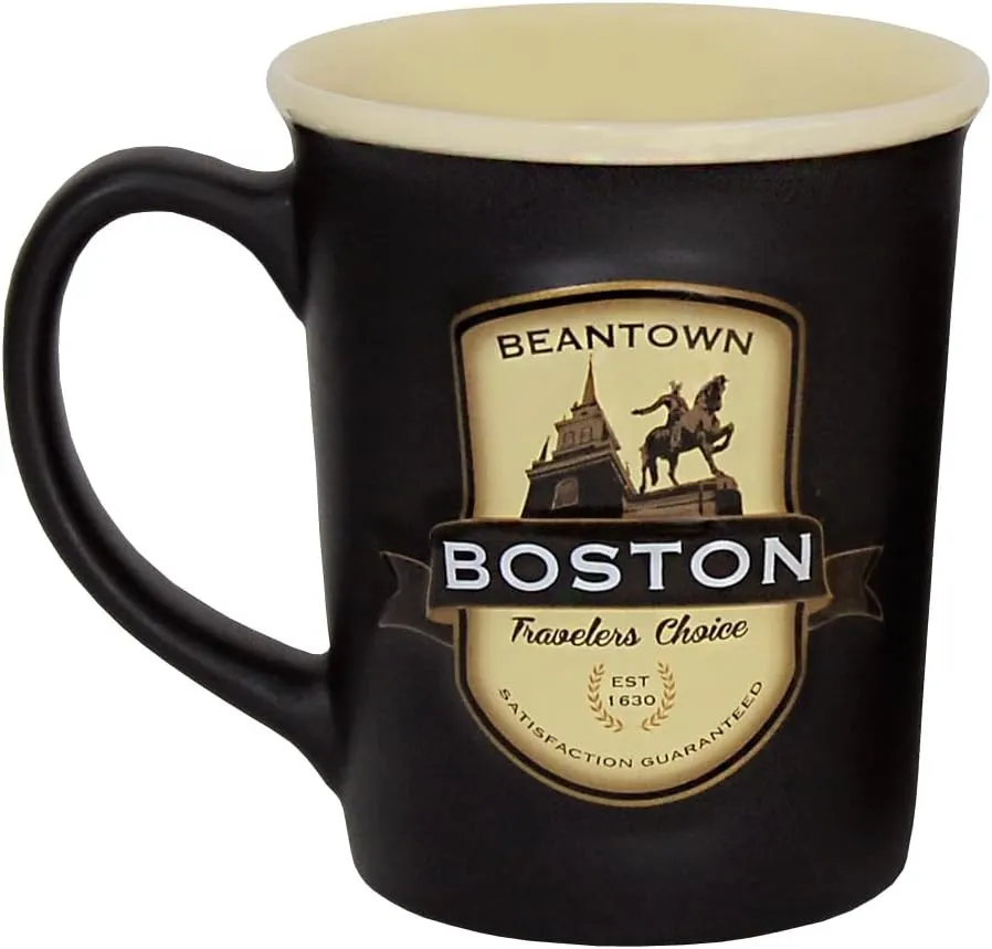 Americaware Boston 18oz. Emblem Coffee Mug
