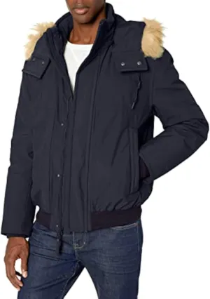 Andrew Marc Men's Mid Length Down Jacket