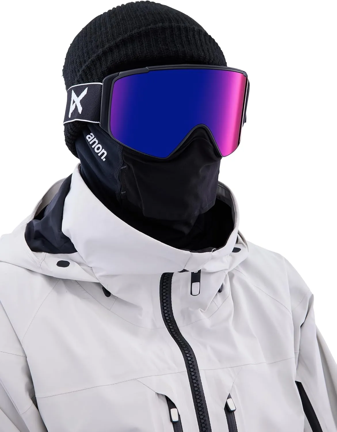 Anon M4S Goggles (Cylindrical)   Bonus Lens   MFI Face Mask