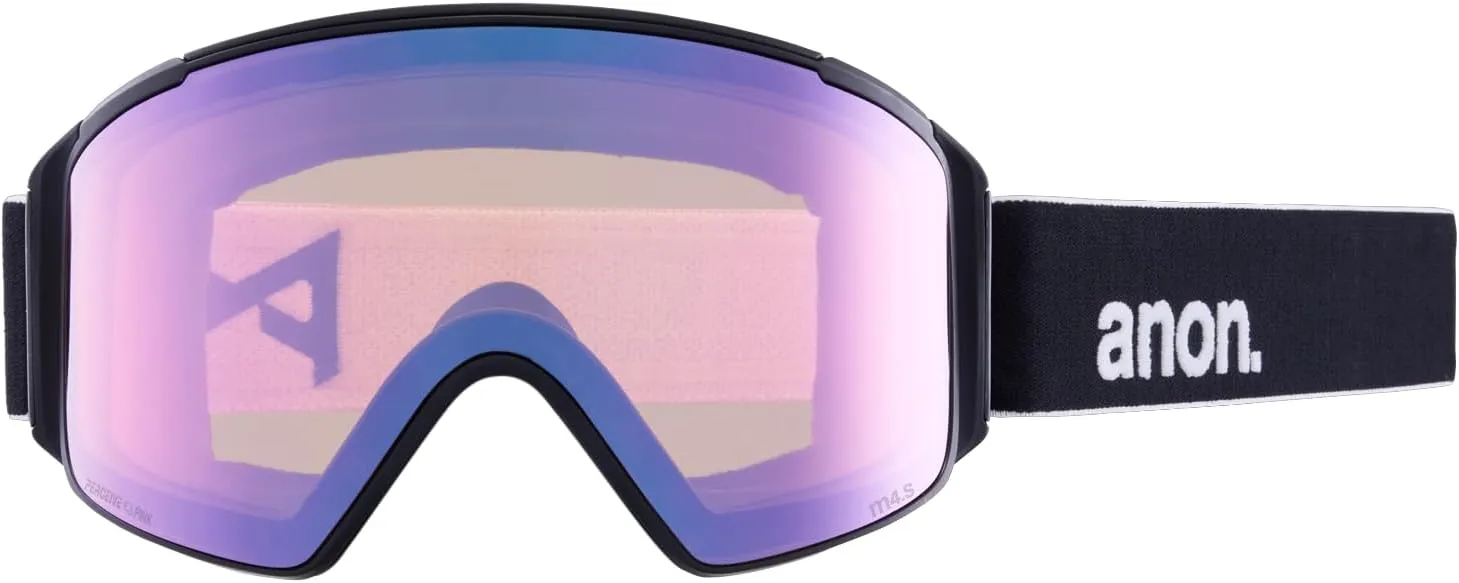 Anon M4S Low Bridge Fit Goggles (Cylindrical)   Bonus Lens