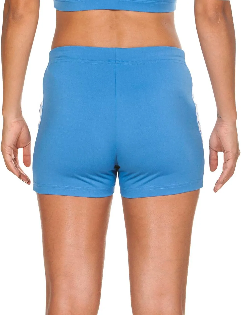 ARENA Icons Women's Lorella Team Shorts Training Gym Workout Bottoms MaxDry Fabric High-Rise Tight Fit Elastic Waistband