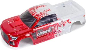 ARRMA 1/10 Painted Body, Red: Granite 4X4 BLX, ARA402306