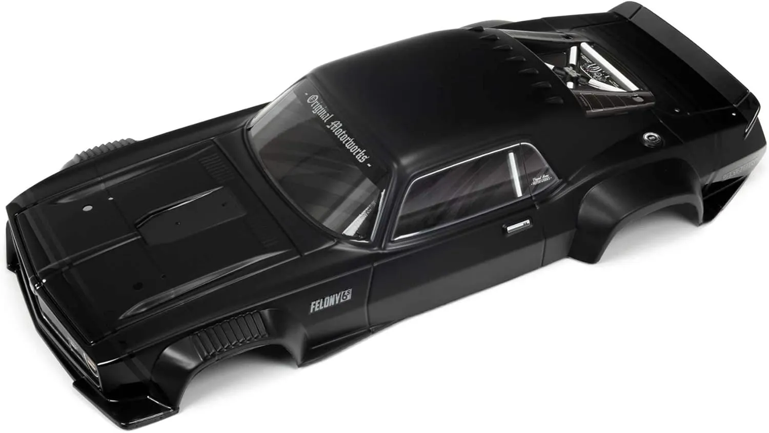ARRMA 1/7 Painted Body, Black: Felony 6S BLX, ARA410007