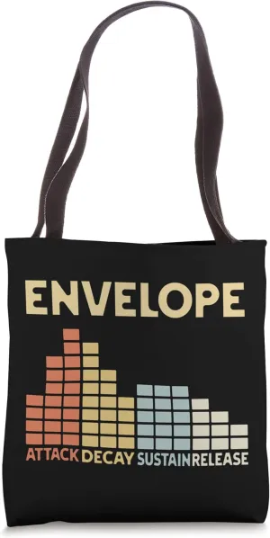Attack Decay Sustain Release Envelope Synth Tote Bag
