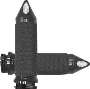 Avon Grips Black Memory Foam Spike Grips MF-63B-ANO-SPK