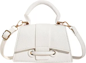 Ayliss Mini Crossbody Handbag Women's Purse Clutch Cute Mini Trendy Bag Top Handle PU Leather Shoulder Bag