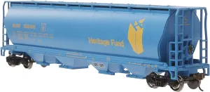 Bachmann Trains - Canadian 4 Bay Cylindrical Grain Hopper - Heritage Fund - HO Scale