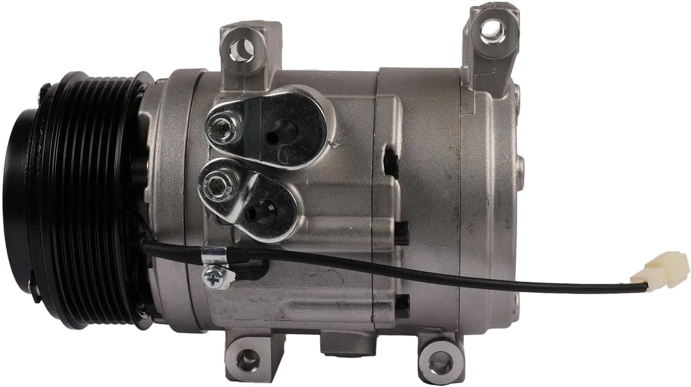 Bario Air Conditioning Compressor Replacement for 2005-2015 Toyota Tacoma Base Pre Runner X-Runner TRD Pro- 2.7L L4 - Gas, 4.0L V6 - Gas # 88320-04060# 420600A-1478
