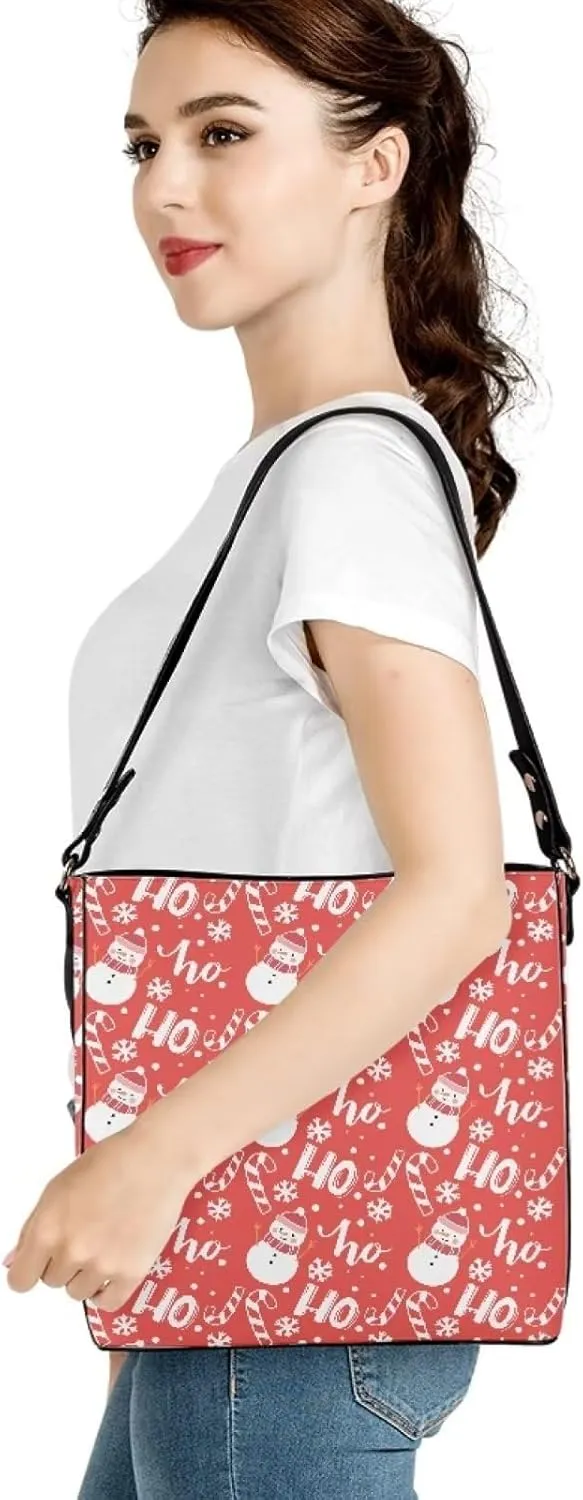 Belidome Bucket Bag Women Handbag PU Leather Shoulder Bag Crossbody Purses for Shopping Travel Party Gym Casual