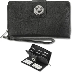 Bella Taylor Cash System Wallet for Envelope Budgeting - RFID Protected - Cash Stuffing Wallet with Detachable Wristlet