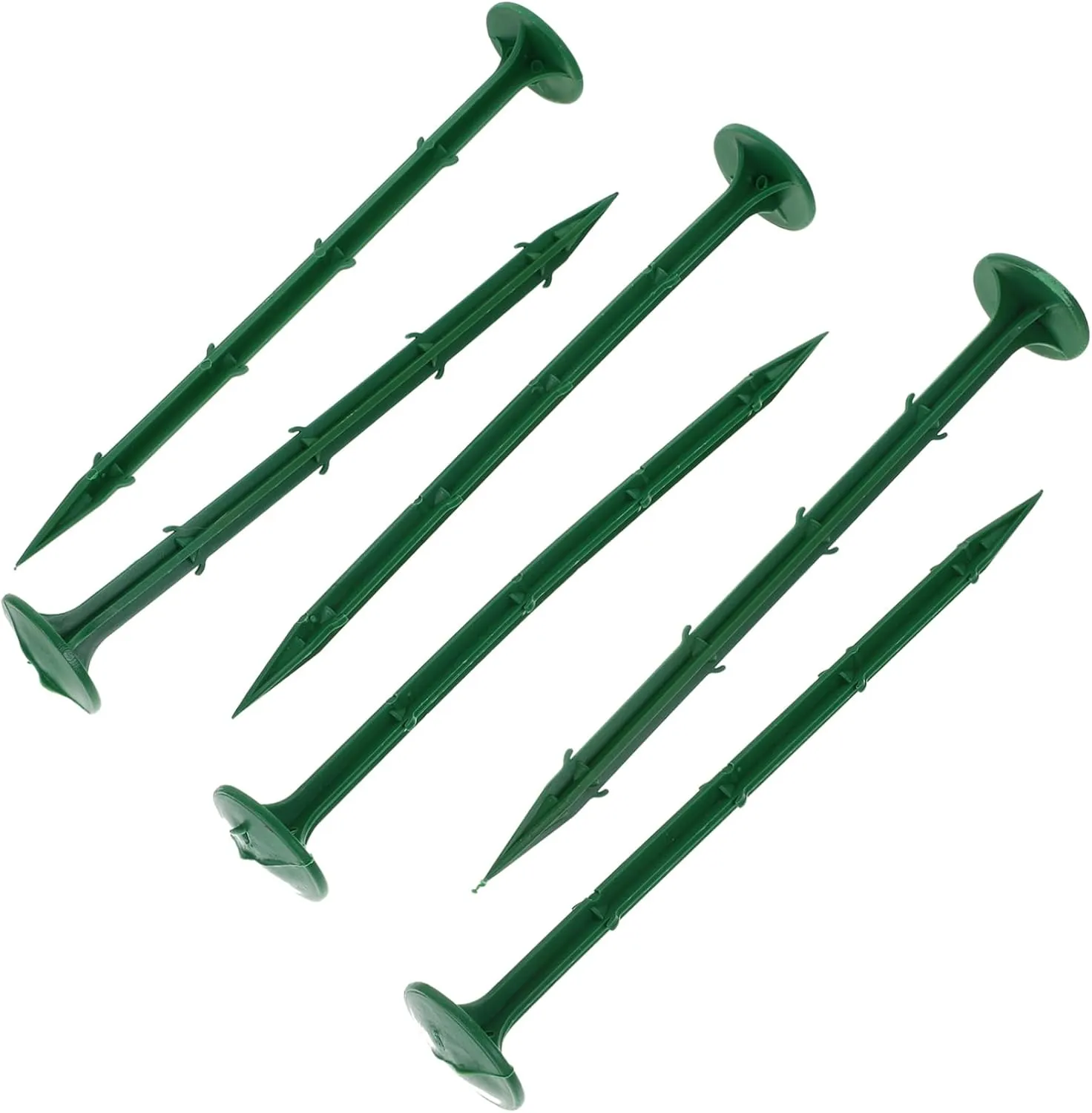 BESPORTBLE 100Pcs Landscape Stakes Durable Plastic Ground Nails for Gardening Tarp and Tent Fixing Plant Cloth Stakes for Outdoor Use