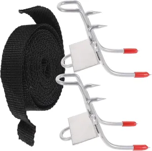 BESPORTBLE 1pair Tree Climbing Tool Non-Slip Portable Spike Shoes Sharp Claws for Garden Climbing Heavy-Duty and Design for Fruit and Jungle Survival Activities