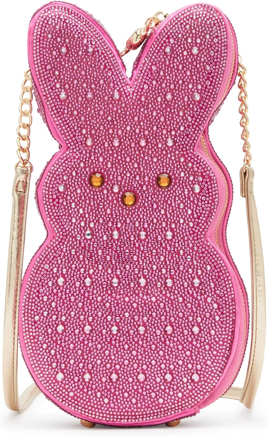 Betsey Johnson Peeps X Rhinestone Bunny Crossbody