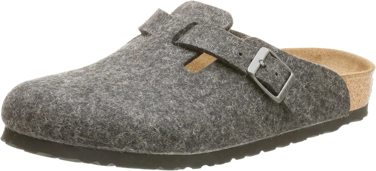 Birkenstock Boston Suede Clogs