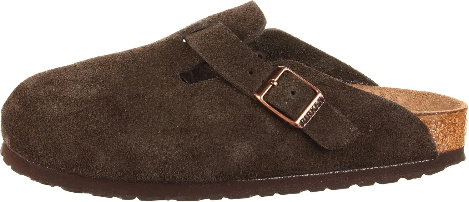 Birkenstock Boston Suede Clogs
