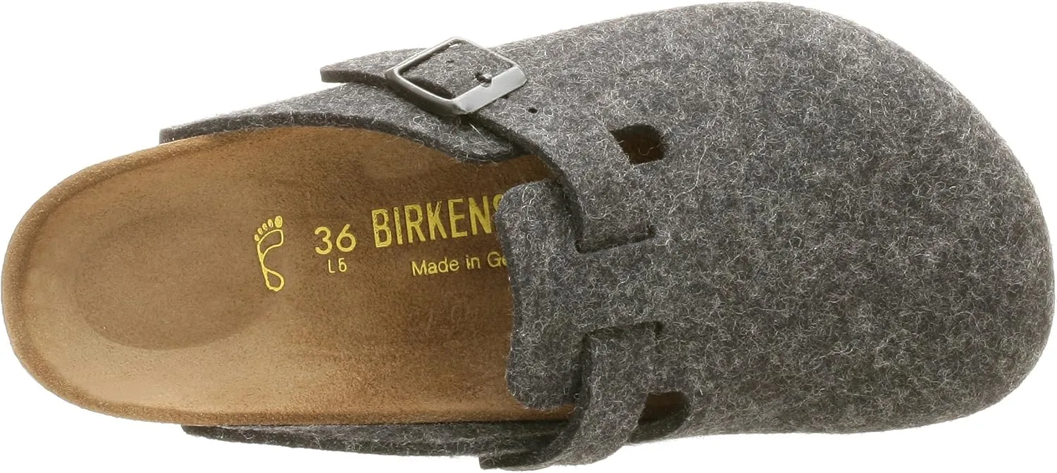 Birkenstock Boston Suede Clogs