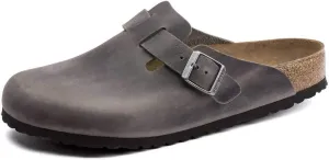 Birkenstock Boston Suede Clogs