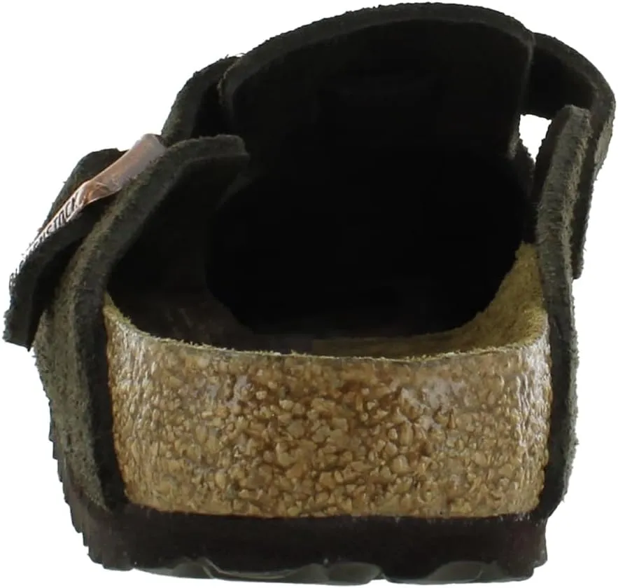 Birkenstock Unisex-Adult Boston Bosten Super-Runner Work Shoes Natural Leather Black Size 36-Normal Footbed, 10