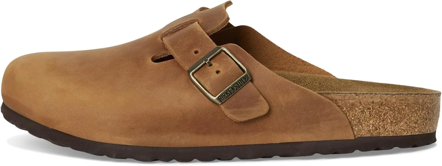 Birkenstock Unisex-Adult Boston-Oiled Leather Clog