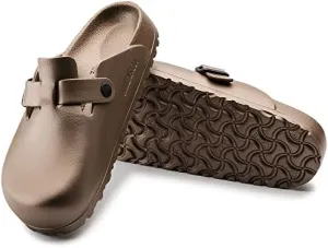 Birkenstock Unisex Boston EVA, Metallic Copper, 7-7.5 Women/5-5.5 Men