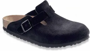 Birkenstock Women's Boston Soft Footbed Clogs, Black, 8 Medium US